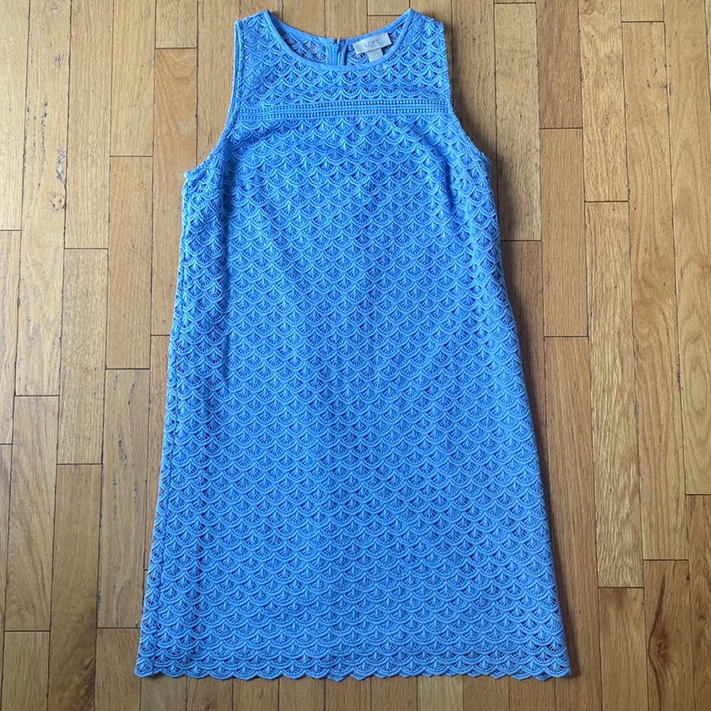 Periwinkle Lace Detailed Dress